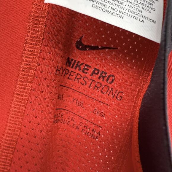 Nike Pro NBA Compression Pants Men's 2XL Tall 2XLT Red padded Hyperstrong NEW - Picture 10 of 13